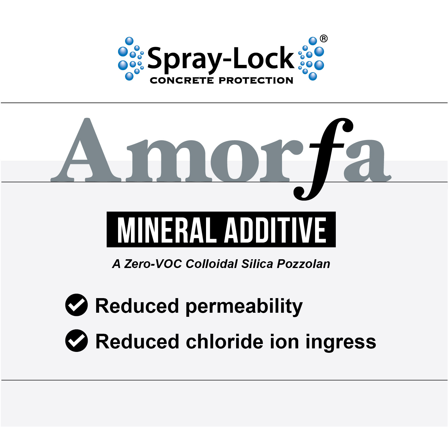 Amorfa Permeability Reducing Additive Label